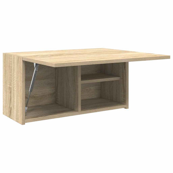 vidaXL Armoire murale de salle de bain chêne sonoma 60x25x30 cm en bois d'ingénierie