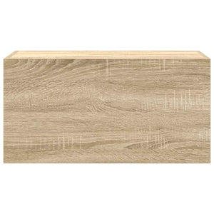 vidaXL Armoire murale de salle de bain chêne sonoma 60x25x30 cm en bois d'ingénierie