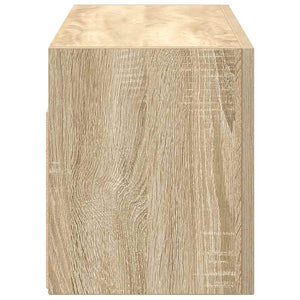 vidaXL Armoire murale de salle de bain chêne sonoma 60x25x30 cm en bois d'ingénierie