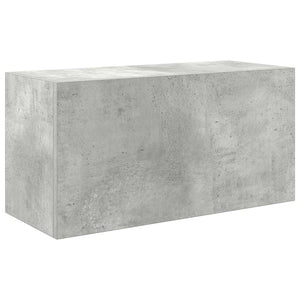 Bad-Wandschrank Betongrau 60x25x30 cm