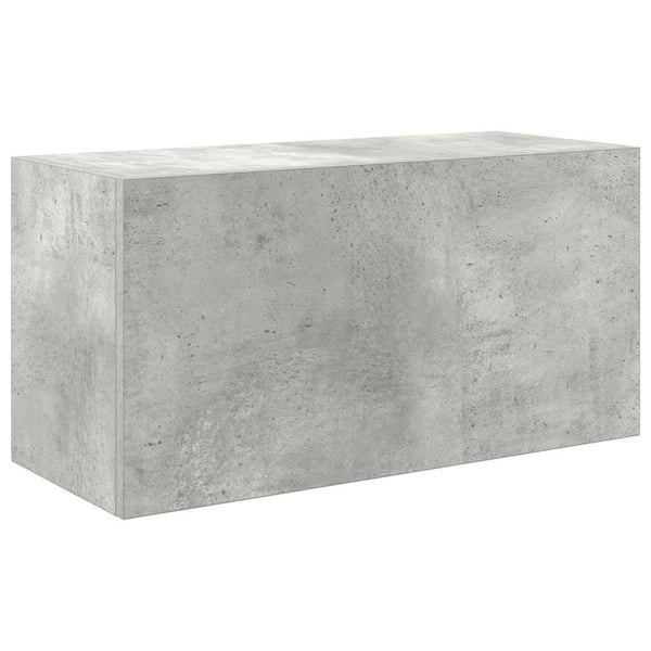 Bad-Wandschrank Betongrau 60x25x30 cm