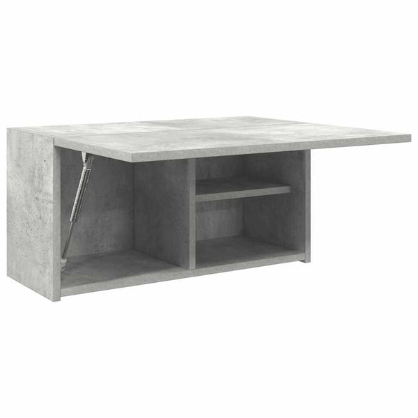 Bad-Wandschrank Betongrau 60x25x30 cm