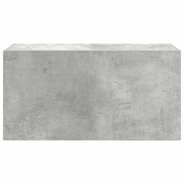 Bad-Wandschrank Betongrau 60x25x30 cm