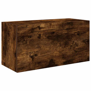 Bad-Wandschrank Räuchereiche 60x25x30 cm