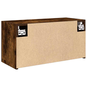 Bad-Wandschrank Räuchereiche 60x25x30 cm