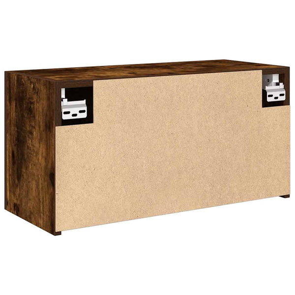 Bad-Wandschrank Räuchereiche 60x25x30 cm