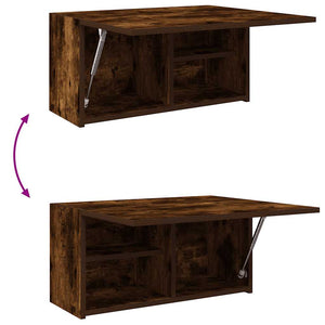 Bad-Wandschrank Räuchereiche 60x25x30 cm