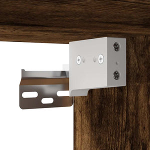 Bad-Wandschrank Räuchereiche 60x25x30 cm