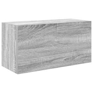 Bad-Wandschrank Grau Sonoma 60x25x30 cm