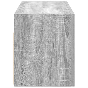 Bad-Wandschrank Grau Sonoma 60x25x30 cm