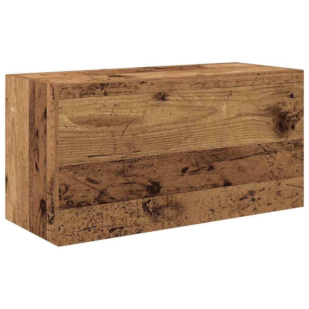 Bad-Wandschrank Altholz-Optik 60 cm
