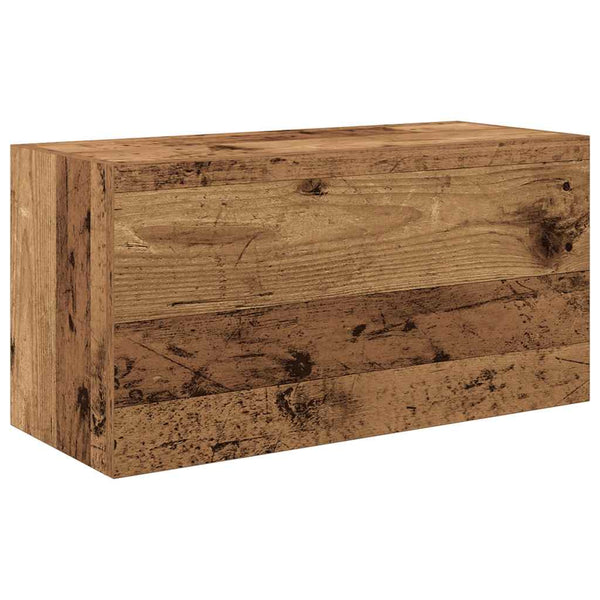 Bad-Wandschrank Altholz-Optik 60 cm