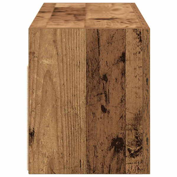 Bad-Wandschrank Altholz-Optik 60 cm