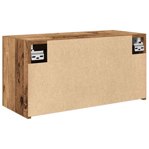 Bad-Wandschrank Altholz-Optik 60 cm