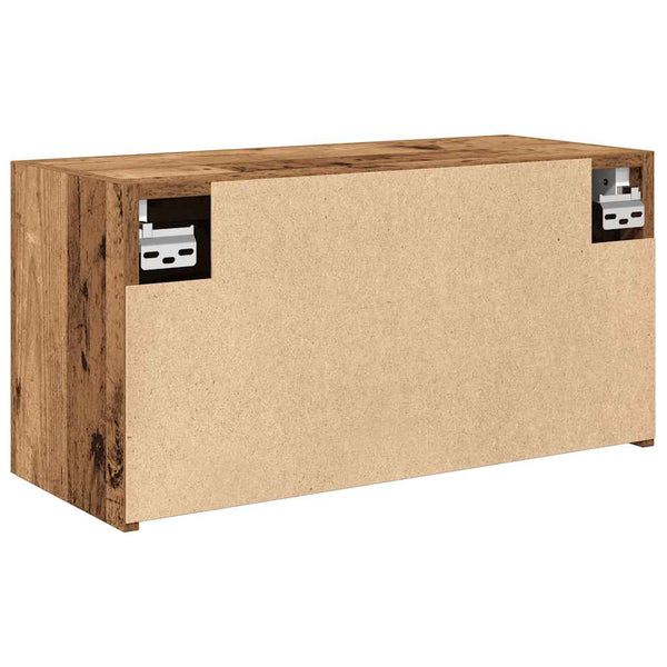 Bad-Wandschrank Altholz-Optik 60 cm