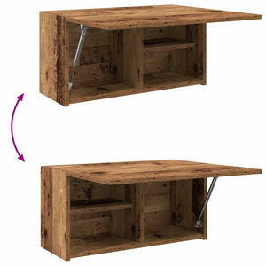 Bad-Wandschrank Altholz-Optik 60 cm