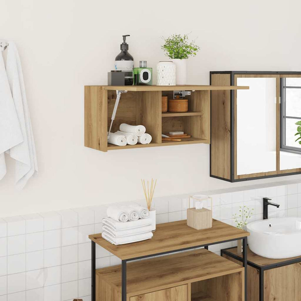 Bad-Wandschrank Artisan-Eiche 60 cm