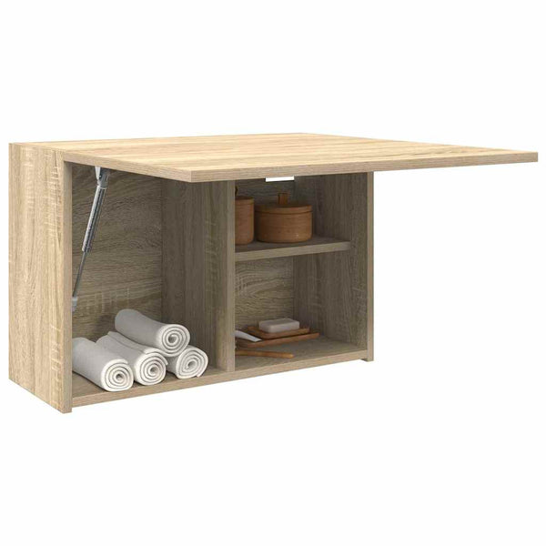 Bad-Wandschrank Sonoma-Eiche 60x25x40 cm