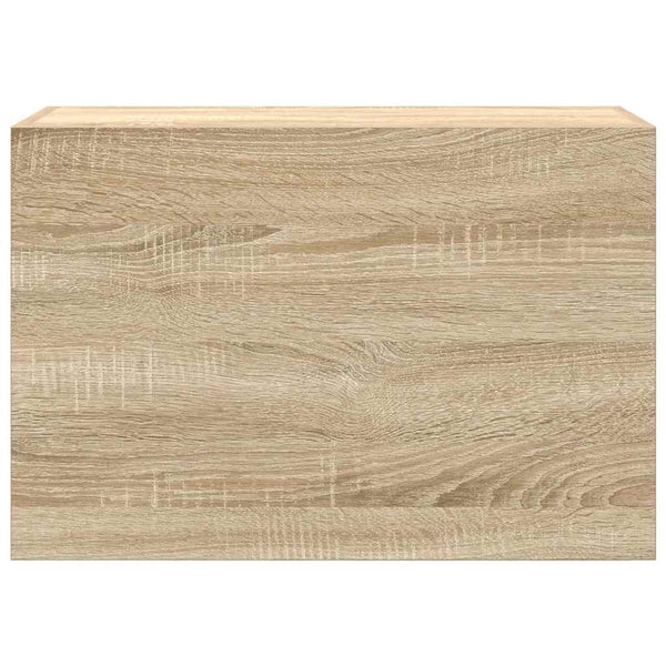 Bad-Wandschrank Sonoma-Eiche 60x25x40 cm
