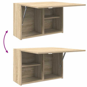 Bad-Wandschrank Sonoma-Eiche 60x25x40 cm