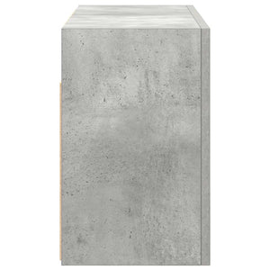 Betongrauer Bad-Wandschrank 60x40 cm