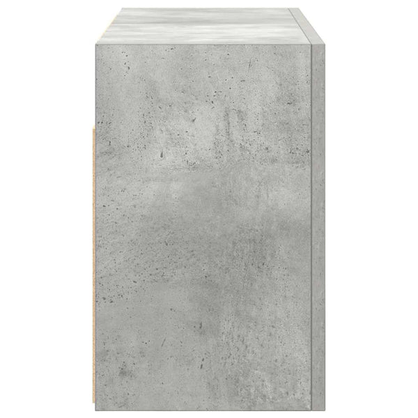 Betongrauer Bad-Wandschrank 60x40 cm