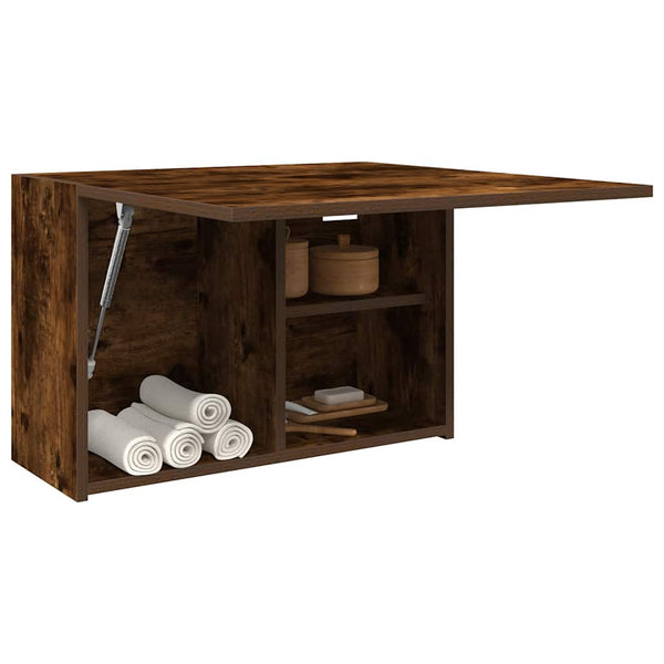 Bad-Wandschrank Räuchereiche 60x40 cm