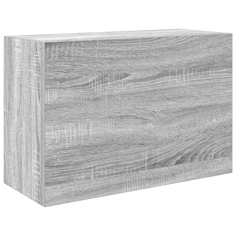Bad-Wandschrank Grau Sonoma 60x25x40 cm