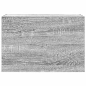 Bad-Wandschrank Grau Sonoma 60x25x40 cm