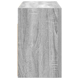 Bad-Wandschrank Grau Sonoma 60x25x40 cm