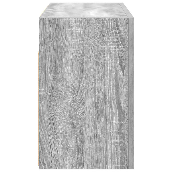 Bad-Wandschrank Grau Sonoma 60x25x40 cm