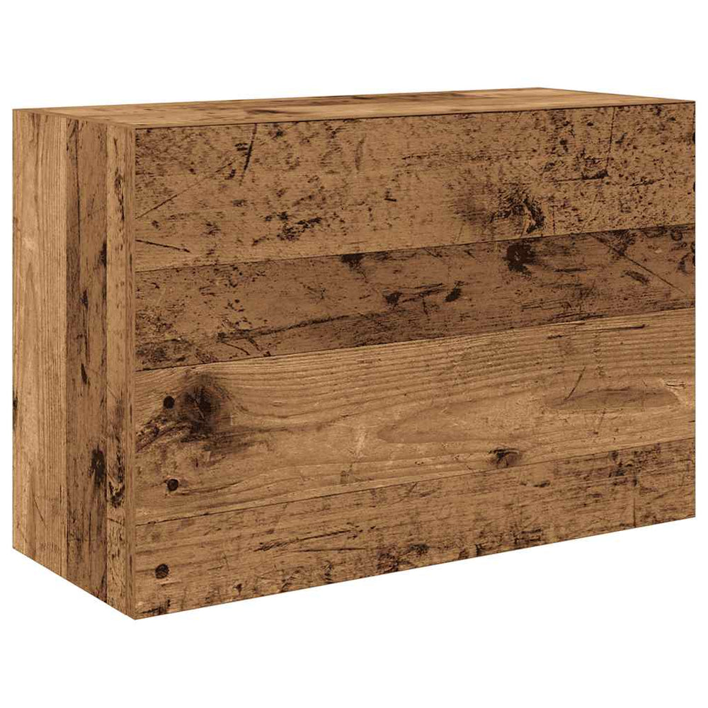 Bad-Wandschrank Altholz-Optik 60x40 cm
