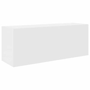 Weißer Bad-Wandschrank 80x30 cm