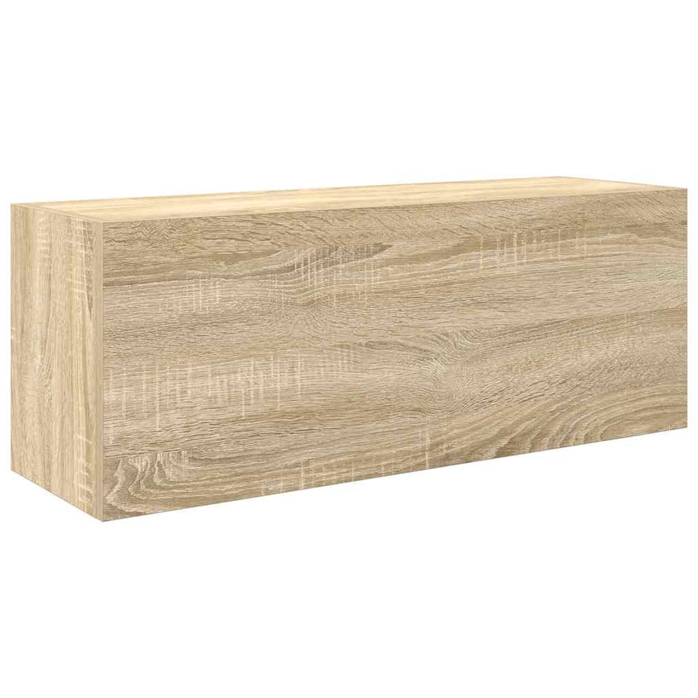 Bad Wandschrank Sonoma Eiche 80x25x30 cm