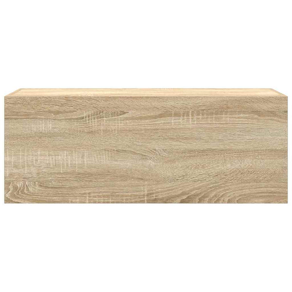 Bad Wandschrank Sonoma Eiche 80x25x30 cm