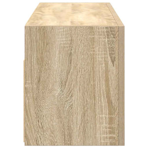Bad Wandschrank Sonoma Eiche 80x25x30 cm
