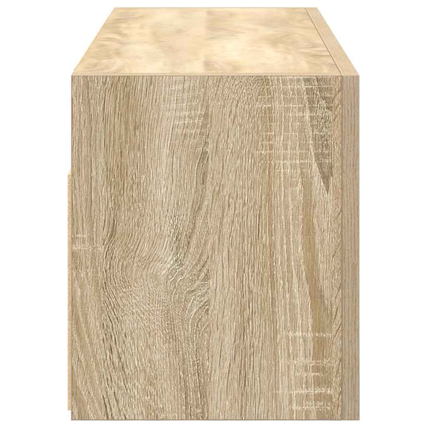 Bad Wandschrank Sonoma Eiche 80x25x30 cm
