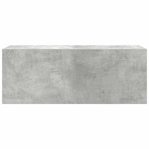 Bad-Wandschrank Betongrau 80x25x30 cm