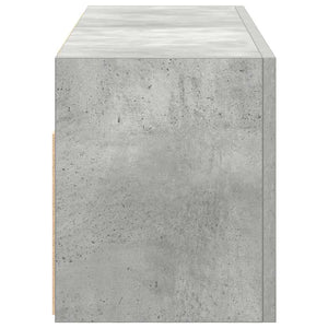 Bad-Wandschrank Betongrau 80x25x30 cm