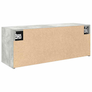Bad-Wandschrank Betongrau 80x25x30 cm