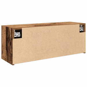 Bad-Wandschrank Altholz-Optik 80x25x30 cm