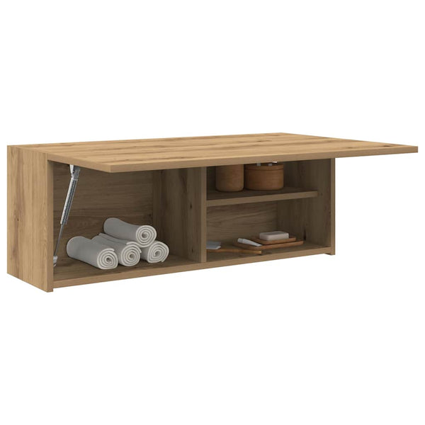 Bad-Wandschrank Artisan-Eiche 80x25x30 cm