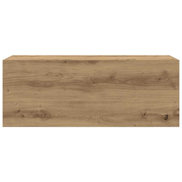 Bad-Wandschrank Artisan-Eiche 80x25x30 cm
