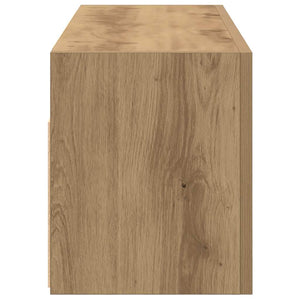 Bad-Wandschrank Artisan-Eiche 80x25x30 cm