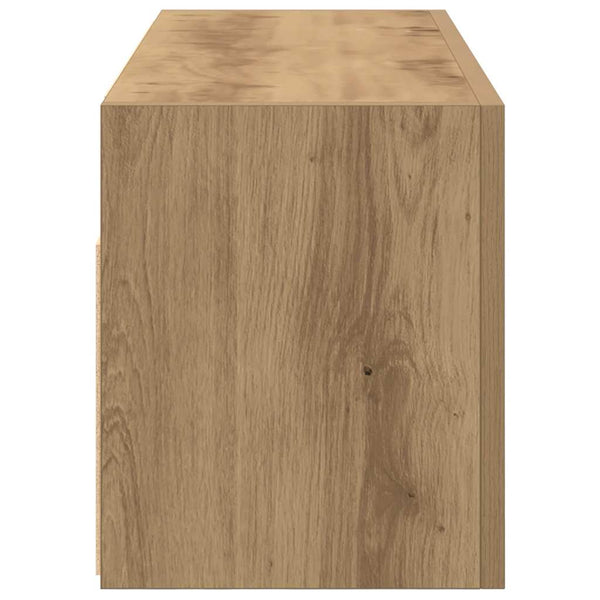 Bad-Wandschrank Artisan-Eiche 80x25x30 cm