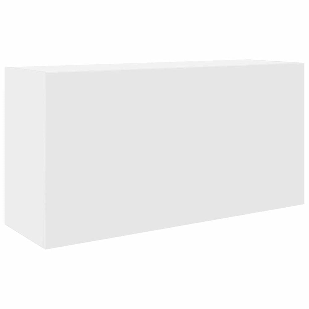 Weißer Bad-Wandschrank 80x40 cm