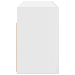 Weißer Bad-Wandschrank 80x40 cm