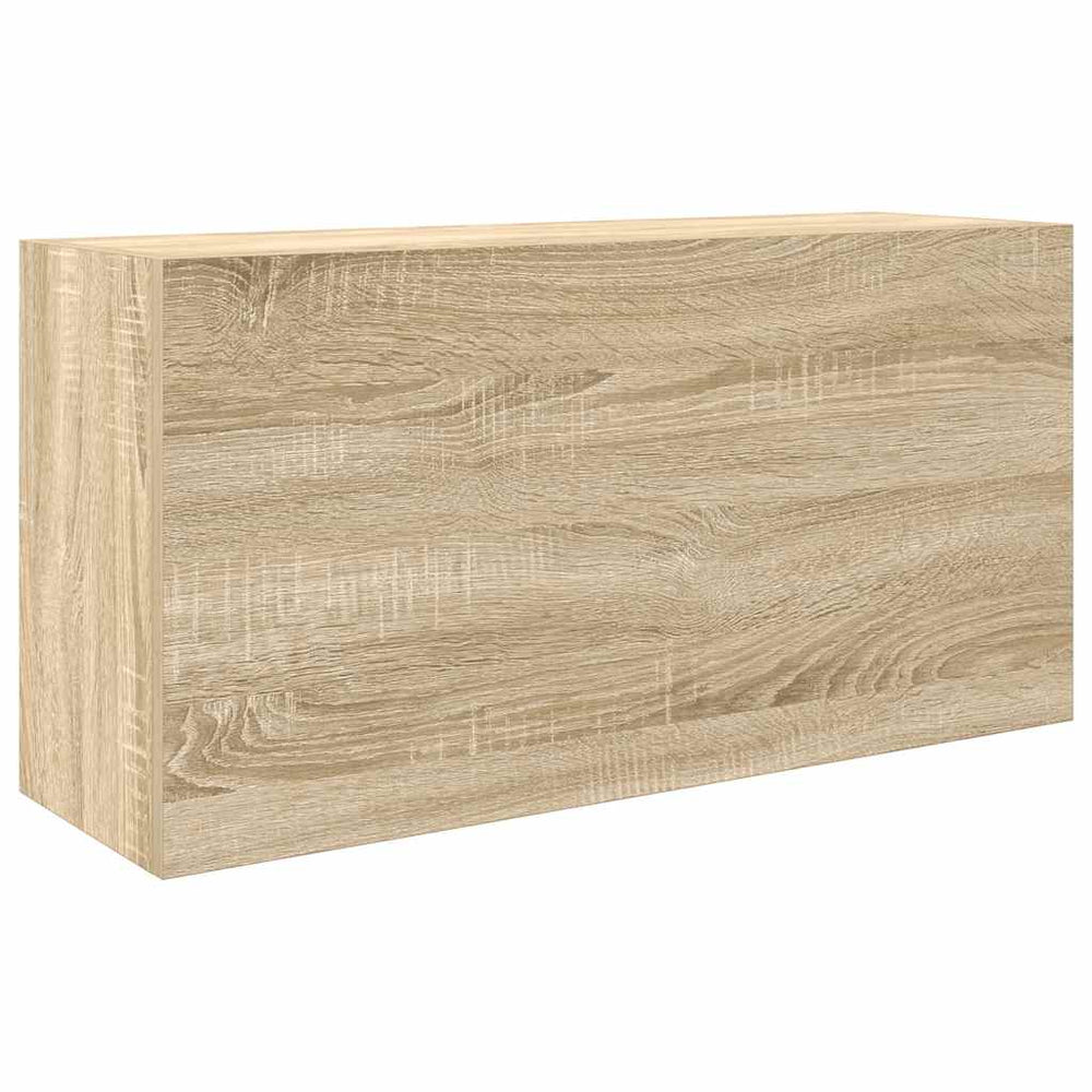 Bad-Wandschrank Sonoma-Eiche 80x40 cm