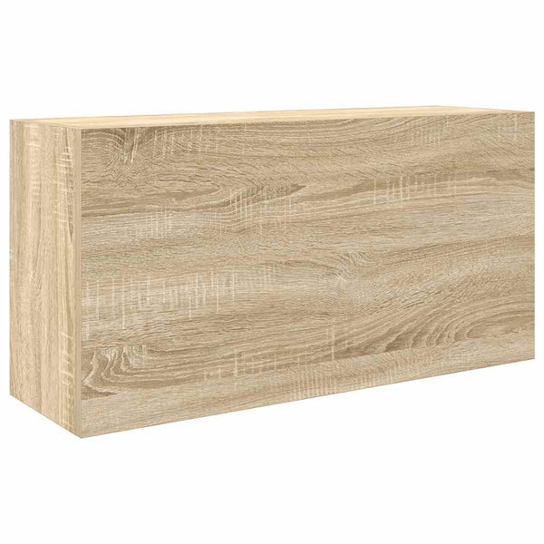 Bad-Wandschrank Sonoma-Eiche 80x40 cm