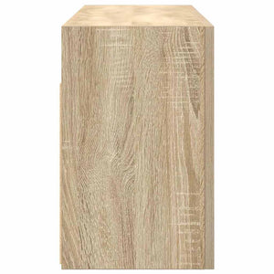 Bad-Wandschrank Sonoma-Eiche 80x40 cm